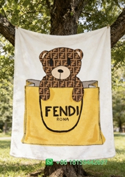 Fendi Throw Blankets